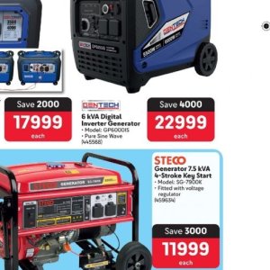 Generator at Makro