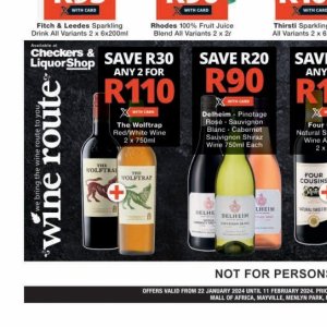 Pick N Pay Liquor Prices, February 2024, Updated