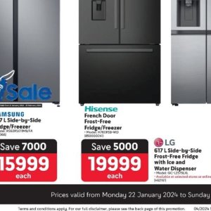 Refrigerator at Makro