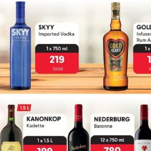 Vodka at Makro