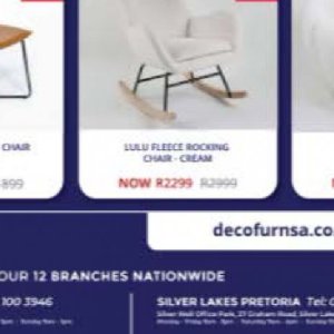 Products in Decofurn Silver Lakes Allcatalogues .za