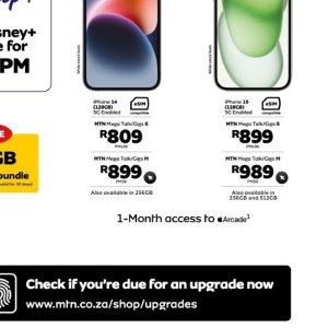 Iphone at MTN