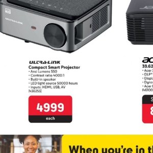 Projector at Makro