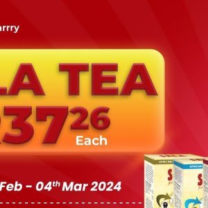 Tea at Africa Cash and Carry