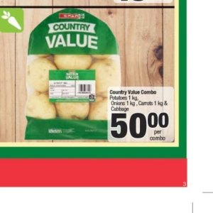 Potatoes at Spar