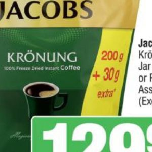 Coffee jacobs  at Spar