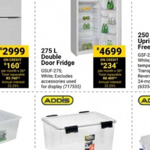 Fridge at Builders Warehouse