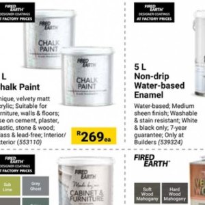 Paint at Builders Warehouse