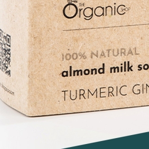 Almond milk at The Organic Shop