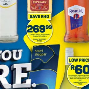 Tequila at Pick n Pay Hyper