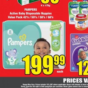 Diapers at Boxer Superstores
