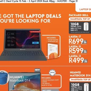 Laptop at Cell C