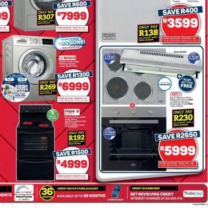 Washing machine at Pick n Pay Hyper