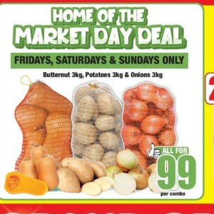 Potatoes at Boxer Superstores