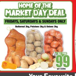 Potatoes at Boxer Superstores