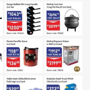 Popcorn maker at Africa Cash and Carry