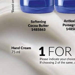 Hand cream at AVON