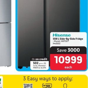 Fridge at Makro