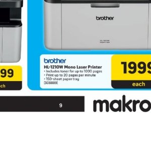 Toner brother  at Makro