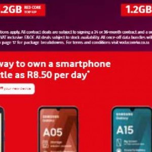 Smartphone samsung  at Vodacom4U