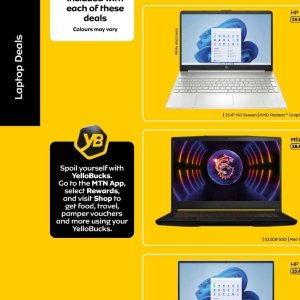 Laptop at MTN