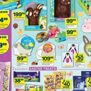 Chocolate bunny at Pick n Pay Hyper