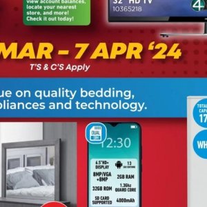 Bed at Furnmart
