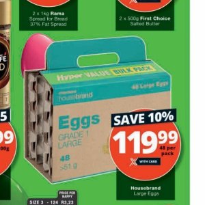 Eggs at Checkers Hyper