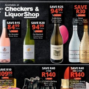 Wine at Checkers