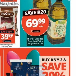 Olive oil at Checkers