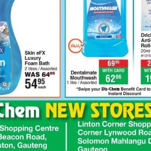 Mouthwash at Dis-Chem Pharmacies