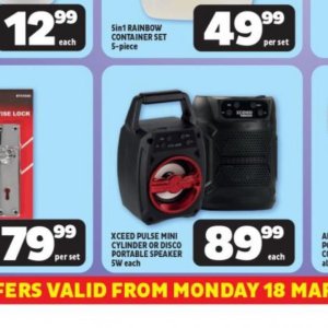 Portable speaker at Usave