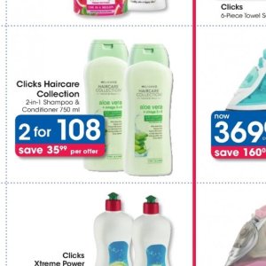 Shampoo at Clicks