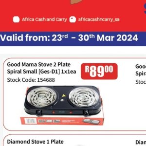 Plate at Africa Cash and Carry