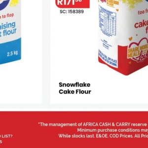 Flour at Africa Cash and Carry