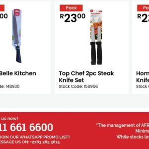 Knife at Africa Cash and Carry