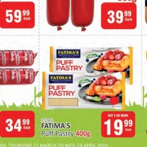 Puff pastry at Kit Kat Cash&Carry