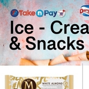 Ice cream at Take n Pay