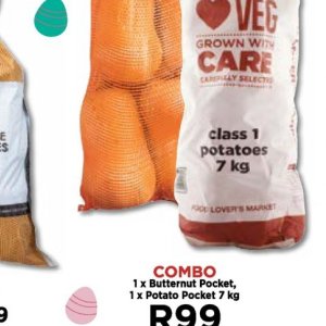 Potatoes at Fruit & Veg City