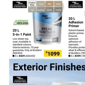 Paint at Builders Warehouse