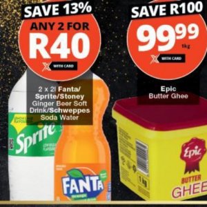 Fizzy drink at Checkers Hyper