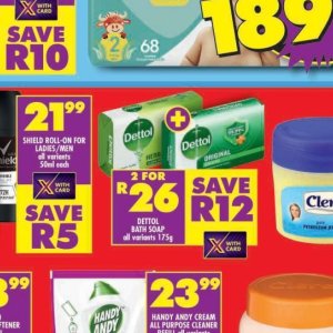 Dettol deals at Shoprite valid to 21.04 | Check at Allcatalogues.co.za