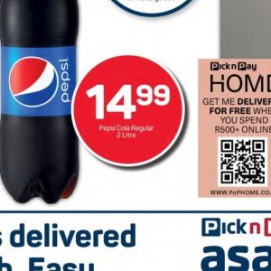Cola at Pick n Pay Hyper