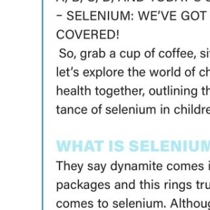  selenium at Baby City