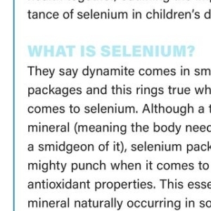  selenium at Baby City