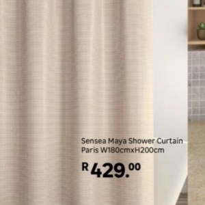 Shower curtain at Leroy Merlin