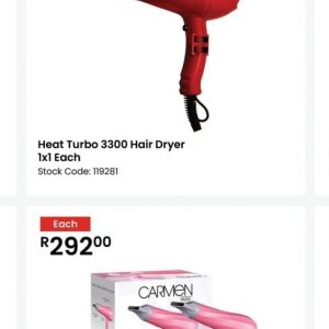 Blow dryer at Africa Cash and Carry