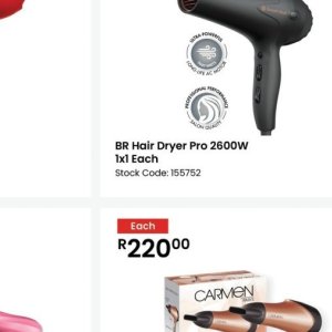 Blow dryer at Africa Cash and Carry