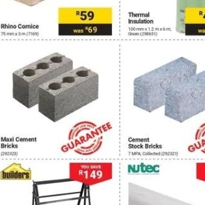 Cement at Builders Warehouse