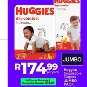 Diapers at Take n Pay